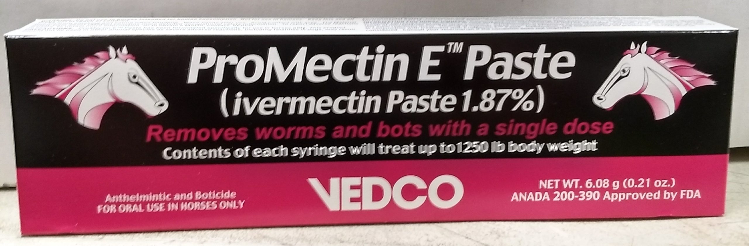 Ivermectin Horse Wormer Paste Huber's Animal Health