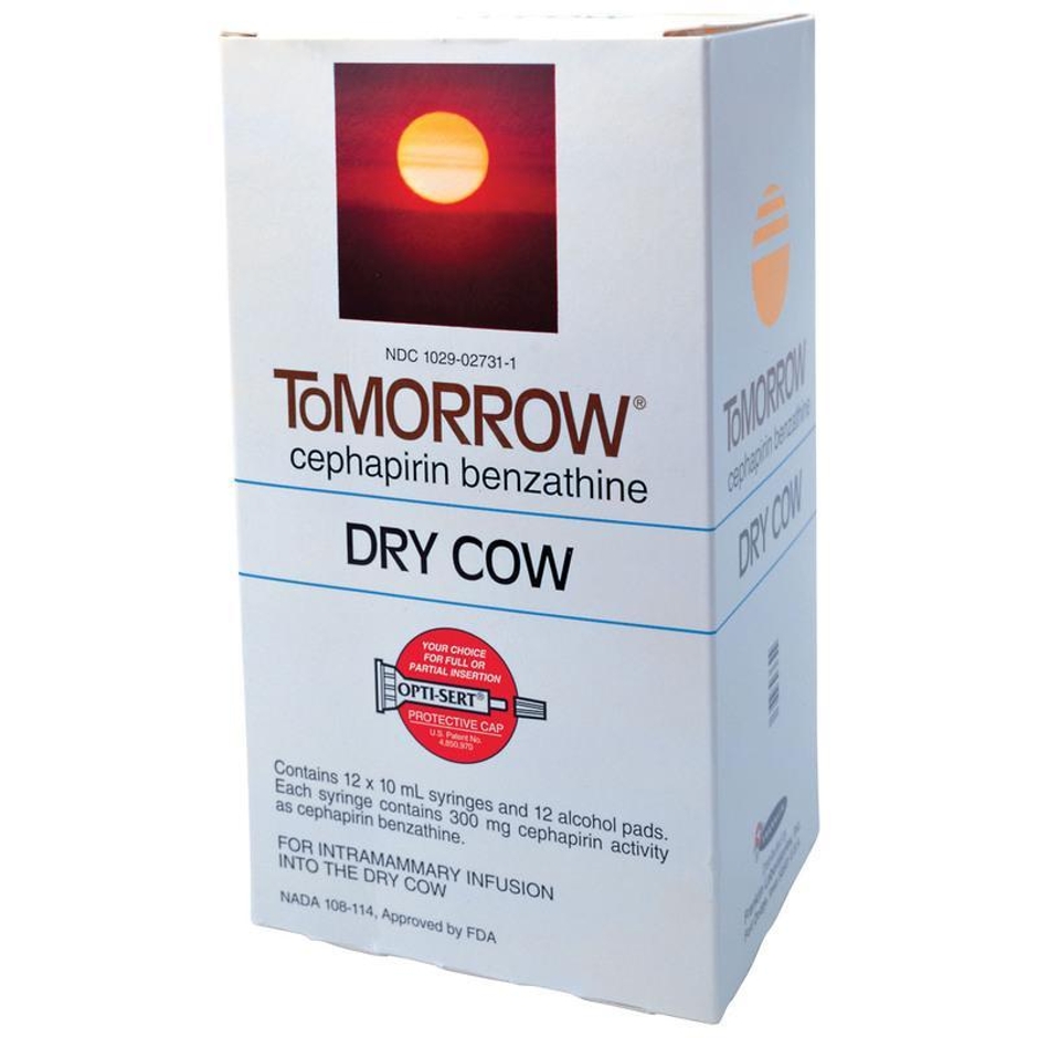 Tomorrow Mastitis Dry Cow 12 Count Dated 5/24