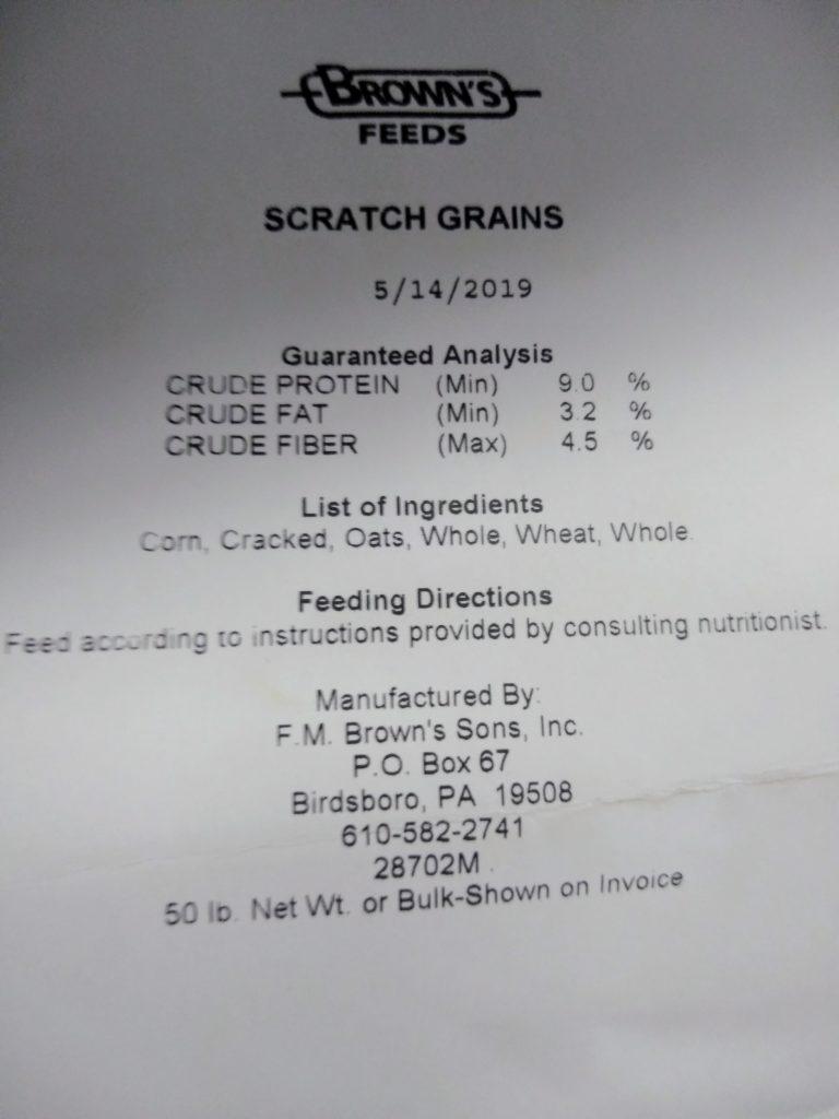 Chicken Scratch Grains 50 LB
