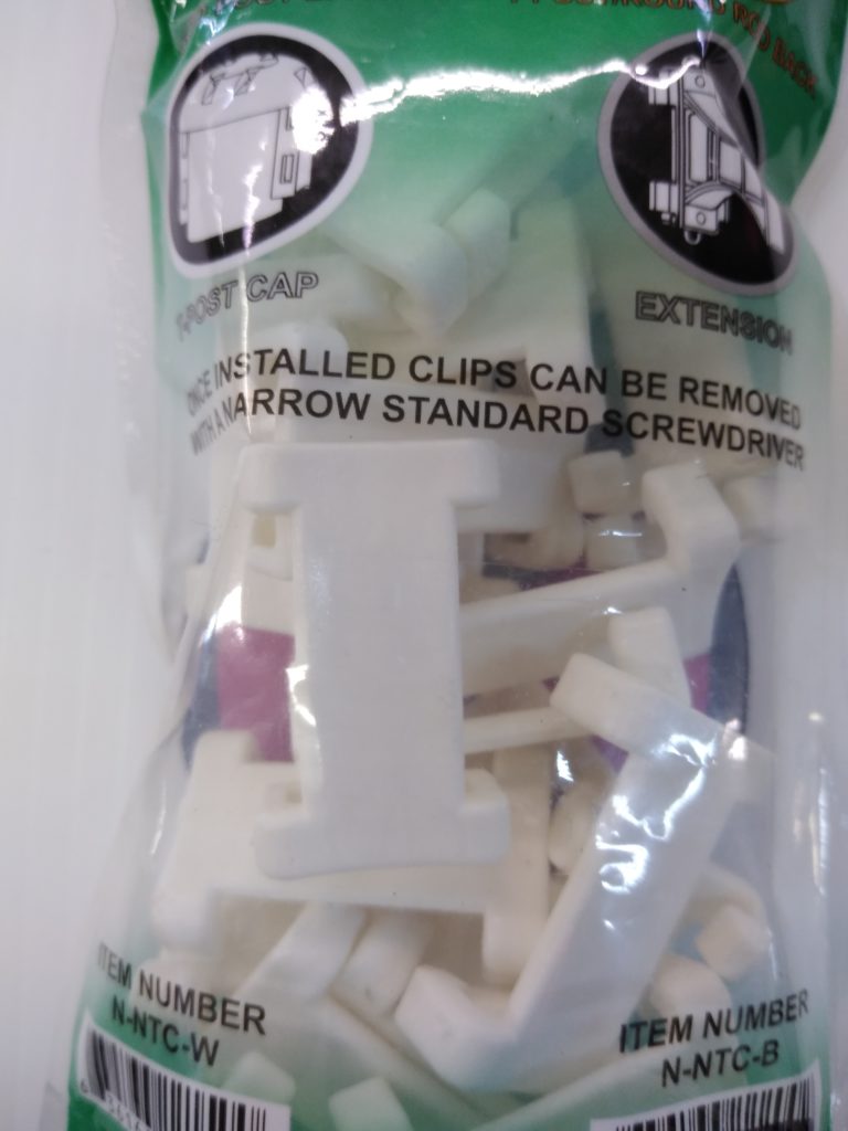 Narrow Tape Clip Insulators