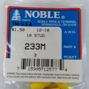 Yellow Noble #10 Stud 233M