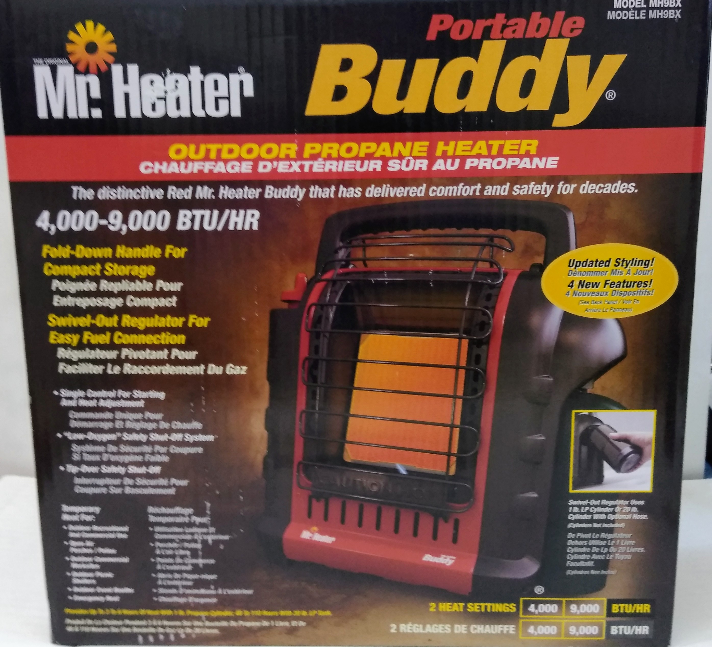 Portable Buddy Heater 4,0009,000 BTU/HR. Huber's Animal Health
