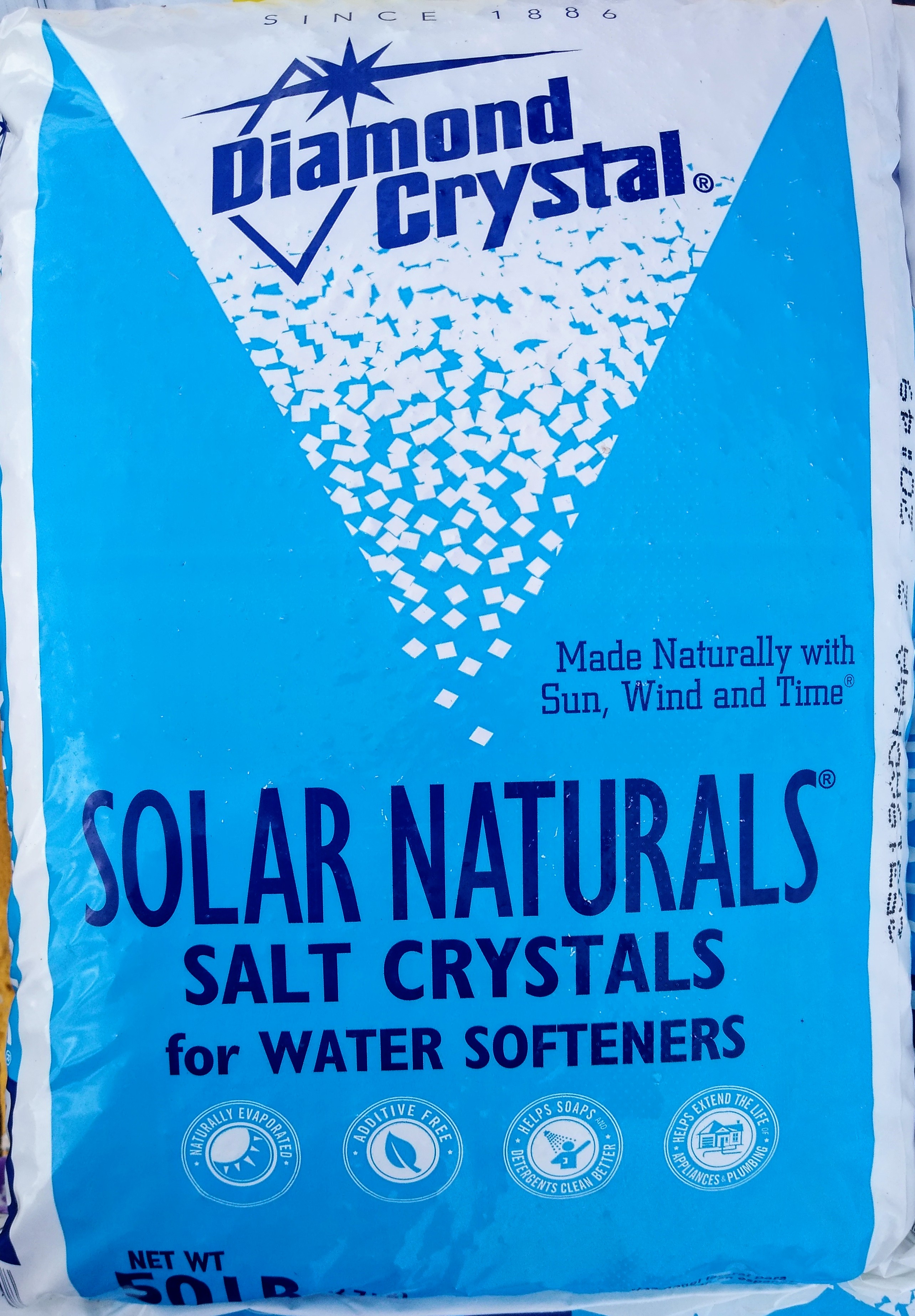 Crystal Solar Salt Crystals 50 LB Huber's Animal Health