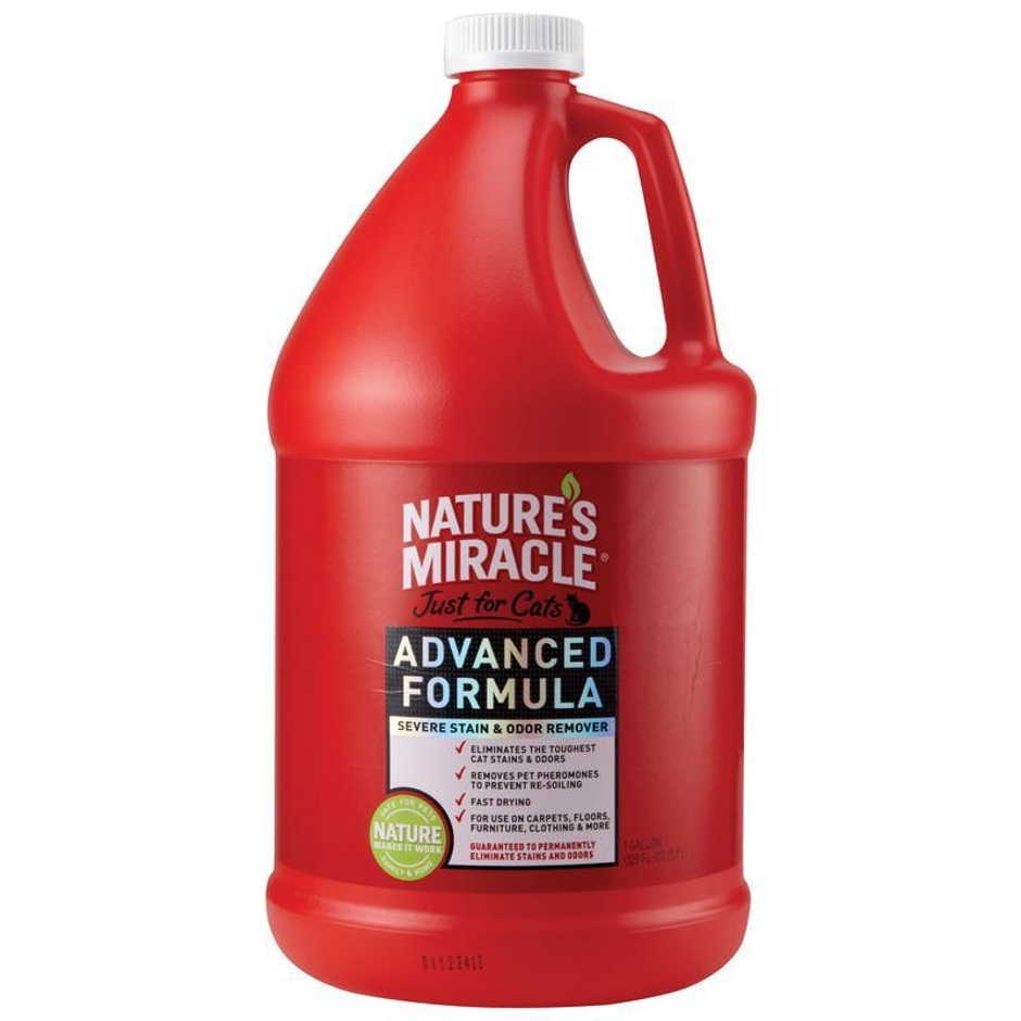 Nature's Miracle Advanced Stain Cat Gal. Huber's Animal Health