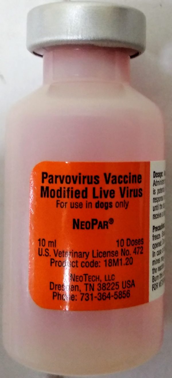 Neo-Par Puppy Vaccine 10 Dose