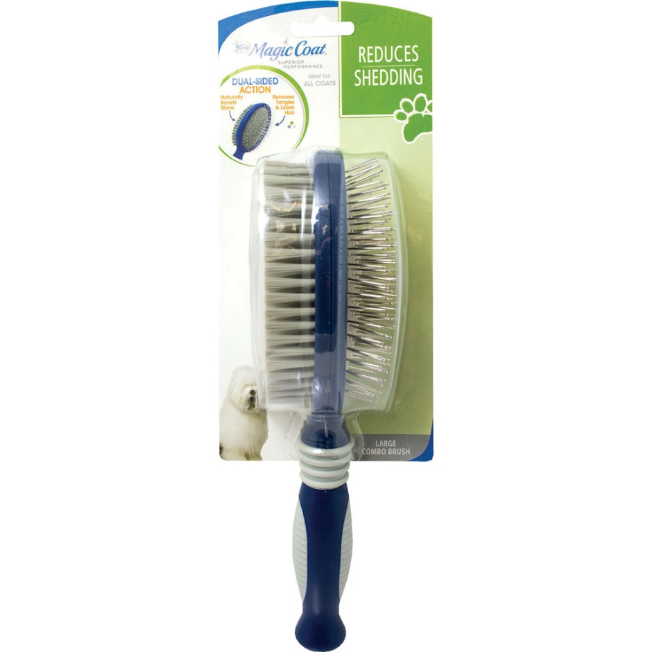 Combo Brush Reduces Shedding Large