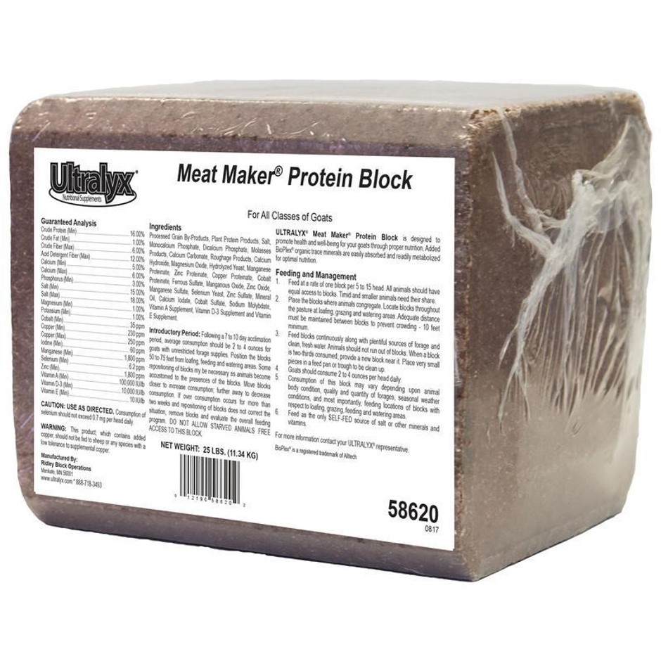 Goat Meat Maker Block 25 LB
