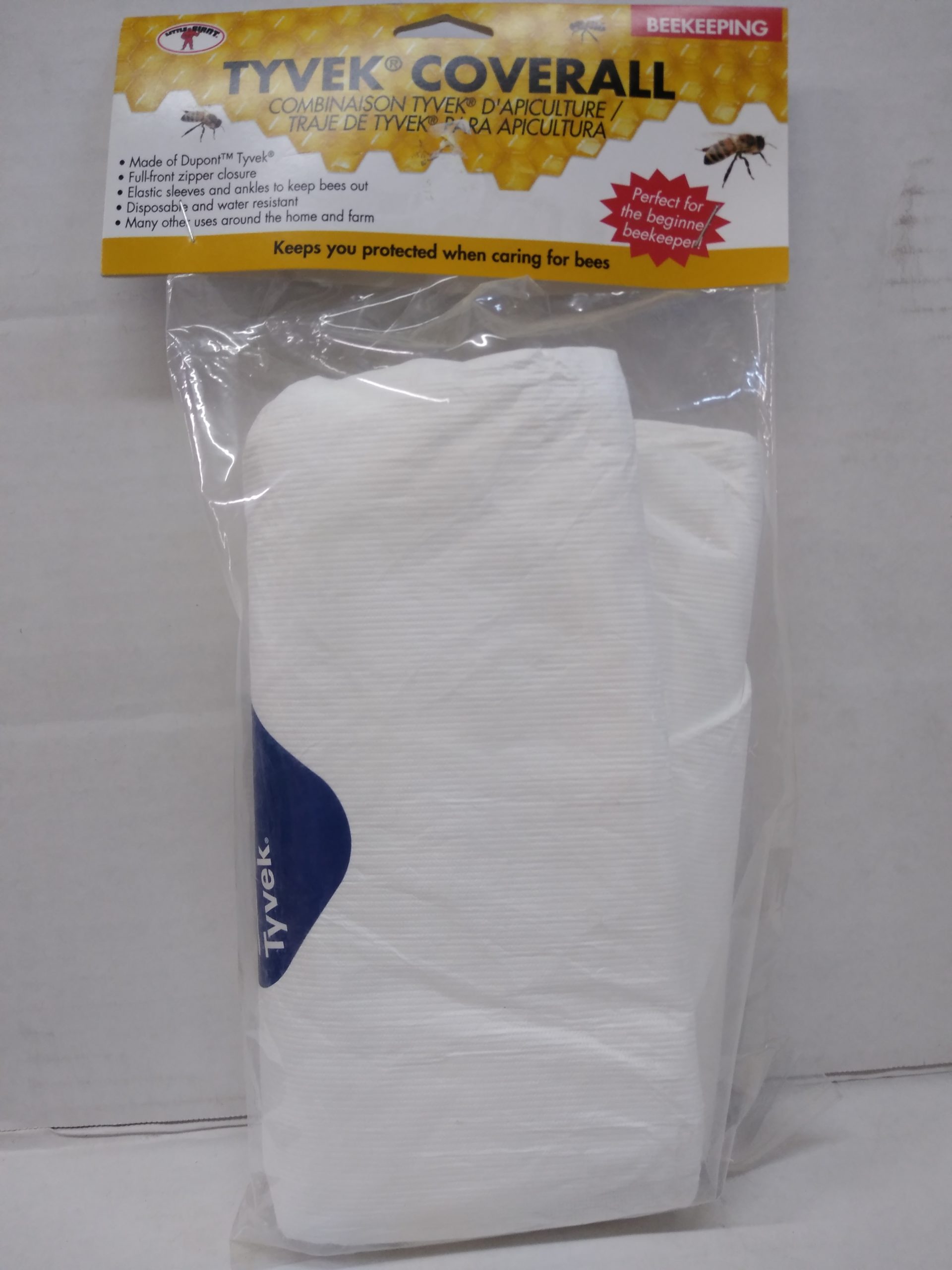 Tyvek Coveralls Size 2X-LARGE BZ30-2XL Great for Bee Keeping 