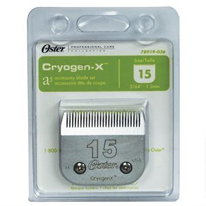 Cryogen-X Size 15 Clipper Blade for A5 - Enhanced Durability