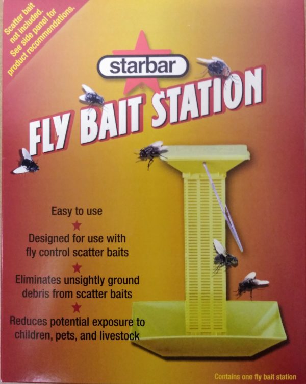 Fly Bait Scatter Station