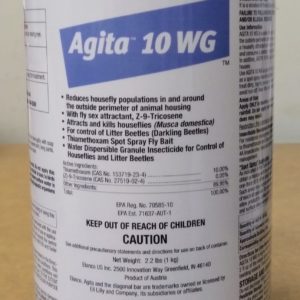 Agita 10 WG Insecticide 2.2 lb - Powerful Fly Control