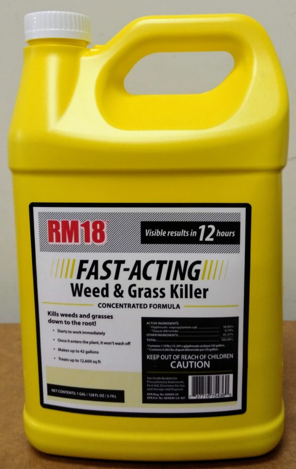 RM18 FAST-ACTING WEED & GRASS KILLER