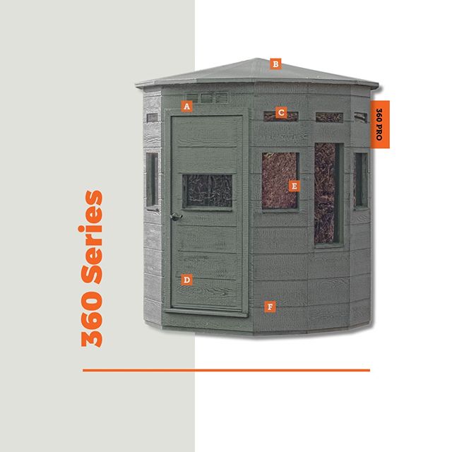 360 Pro Series XL Hunting Blind Huber's Animal Health