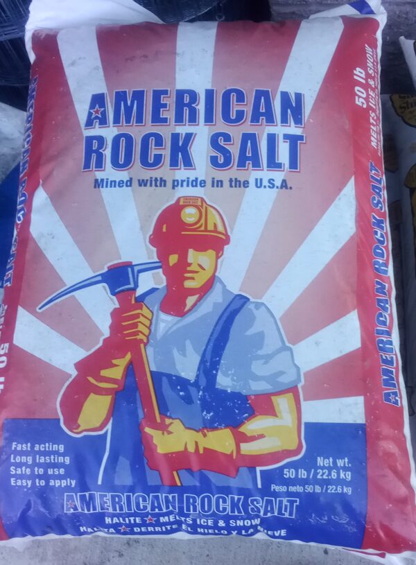 Ice Melt Rock Salt 50 LB