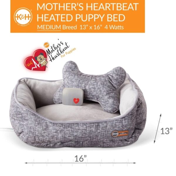Heated Heartbeat Pillow for Puppies