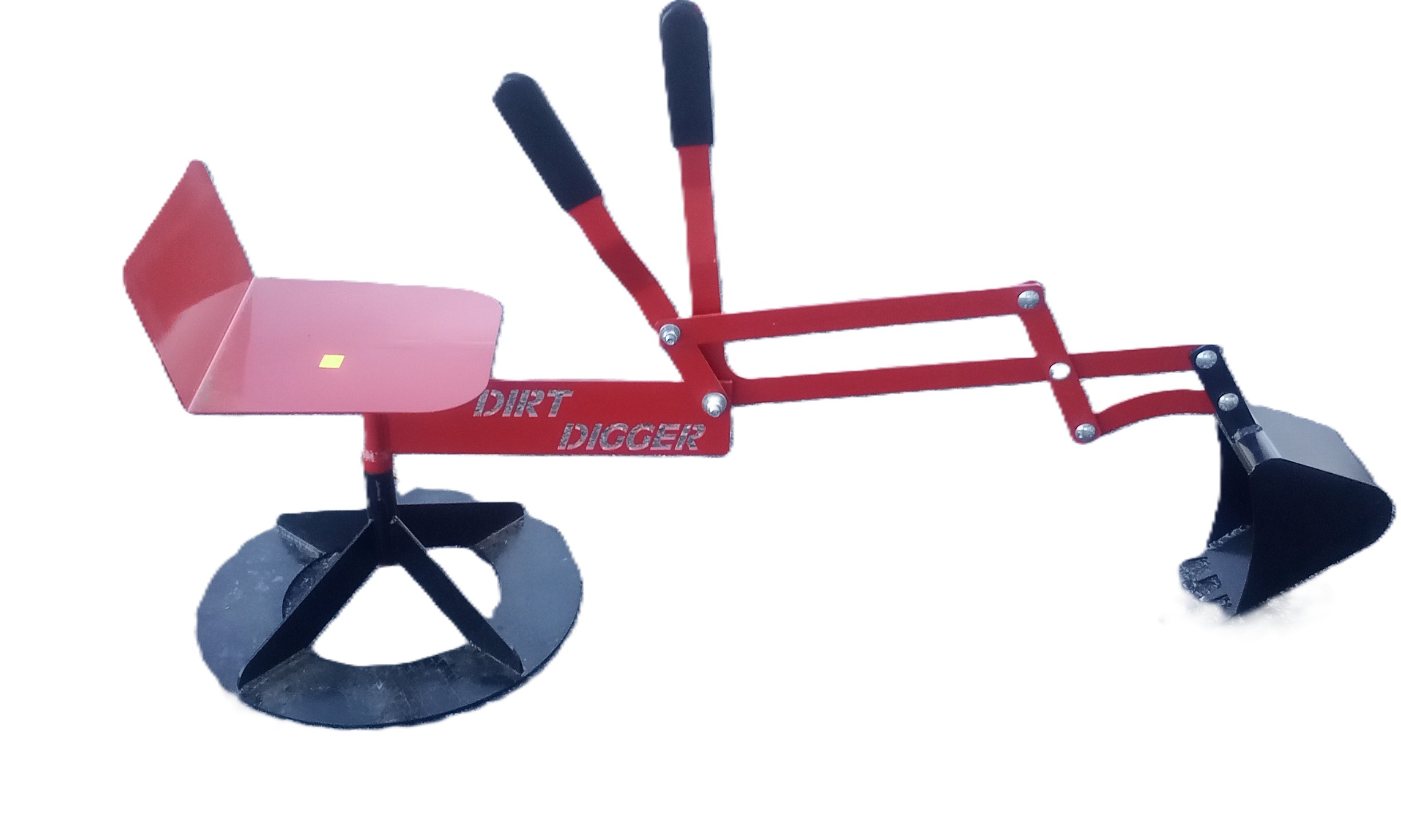 Toy Digger Red Huber's Animal Health