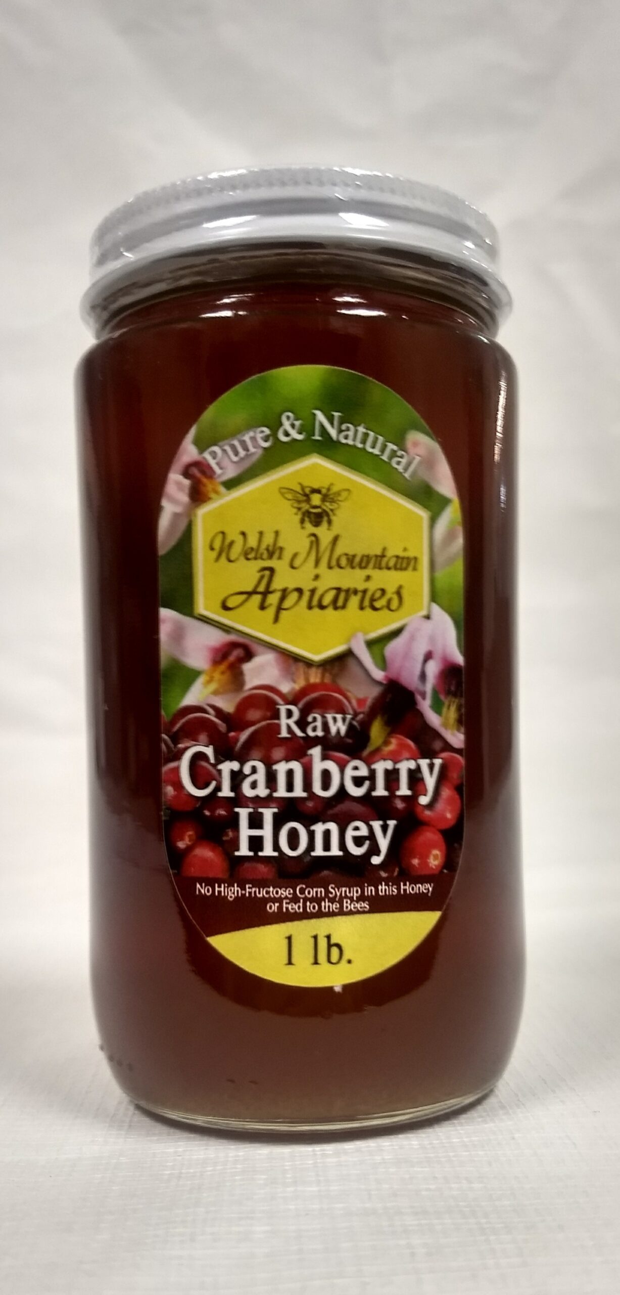 Honey  Raw Cranberry 1 LB