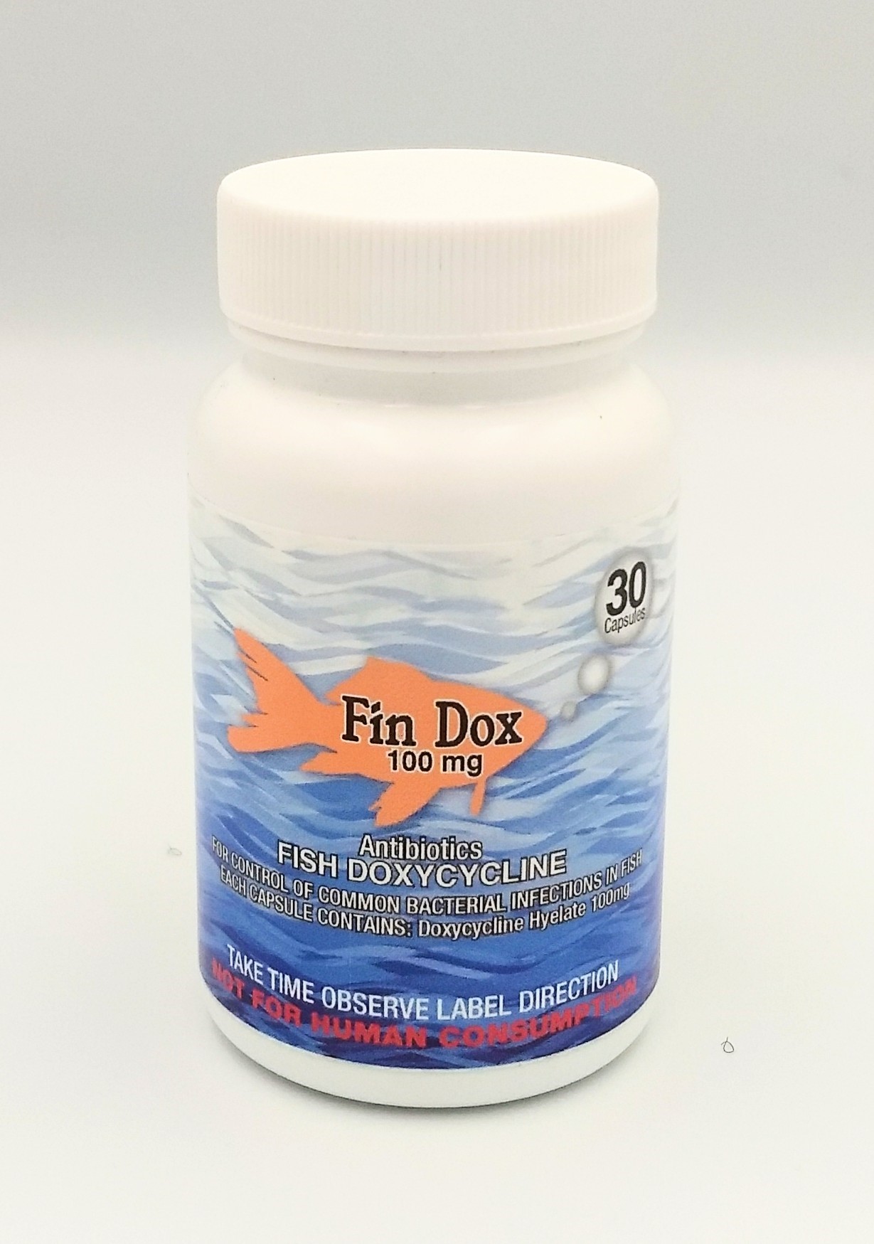 Fin Dox Fish Doxycycline 100 MG 30 CT