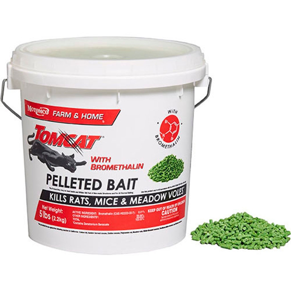 Tom Cat Pellet Bait With Bromethalin 5 LB