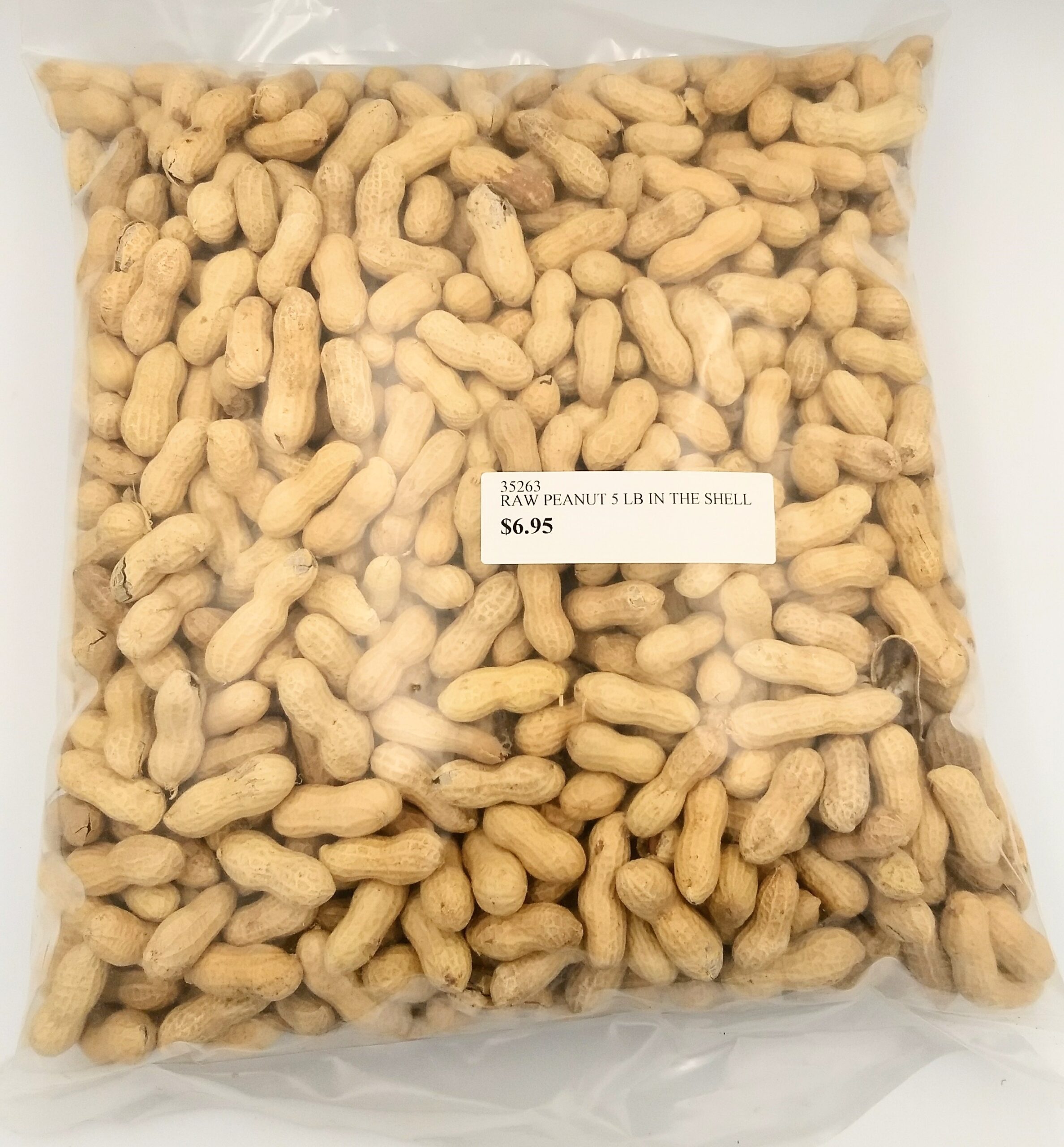 Raw Peanuts  In Shell  5 LB
