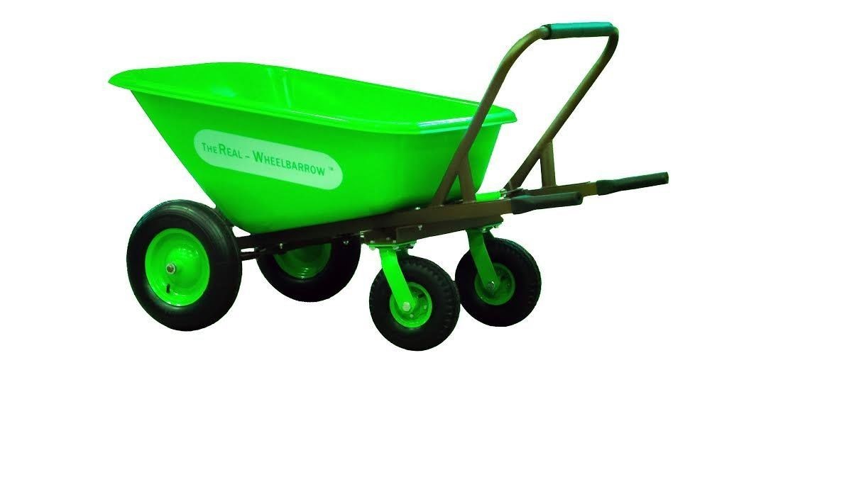 Wheelbarrow ‘Real’ 8 CU FT Quad Wheel