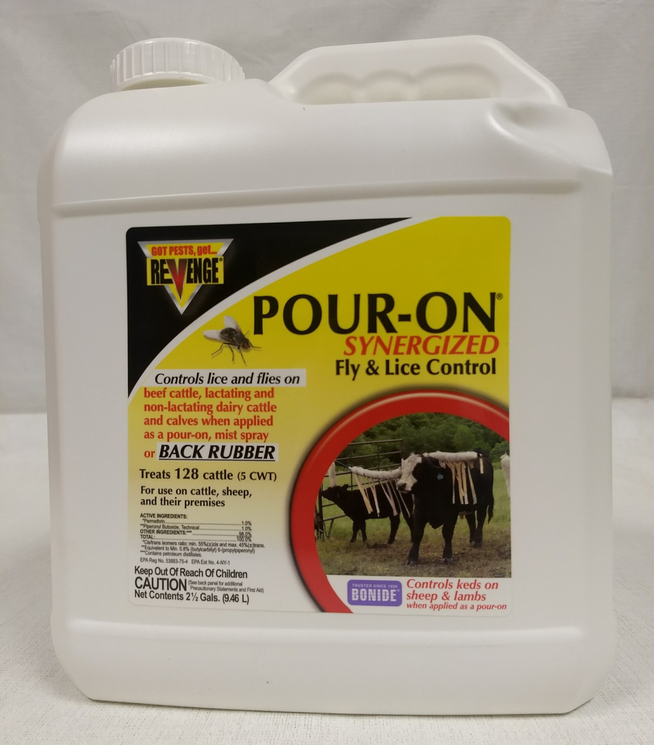 Revenge Pour On Fly/Lice Control 2.5 GAL