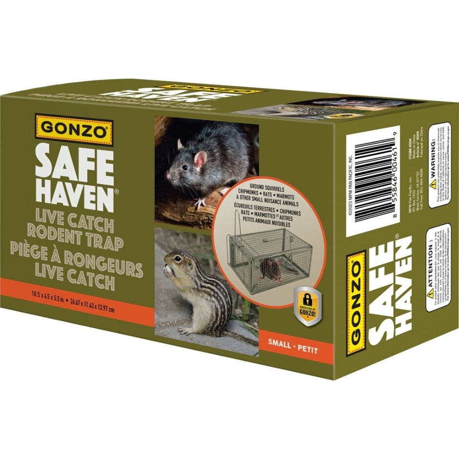 Gonzo Safe Haven Rodent Live Trap