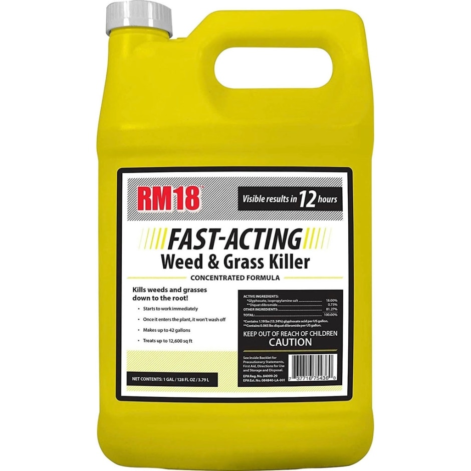 RM18 Fast-Acting Weed & Grass Killer Gal