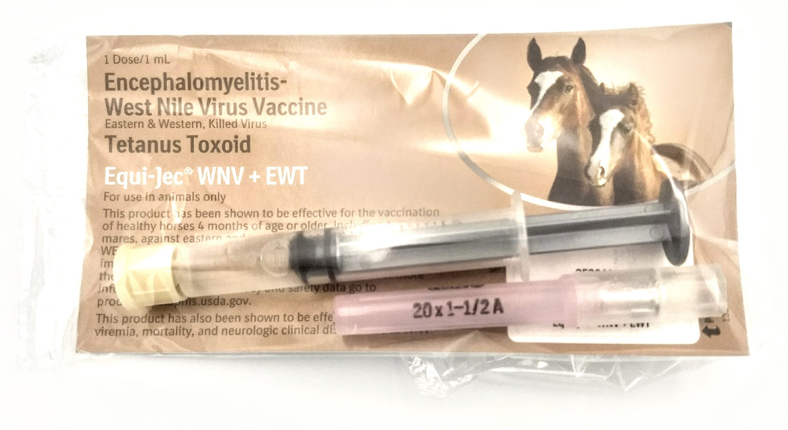 Horse Vaccine West Nile + E W & T 1 Dose