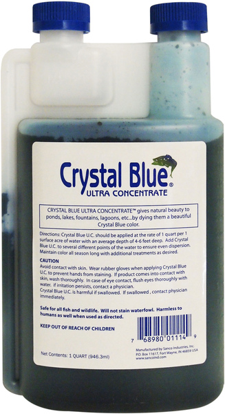 その他 B@BY CRYSTAL OF  Ver.100% & 400% Crystal Blue Ultra Concentrate 32 OZ - Huber's Animal Health